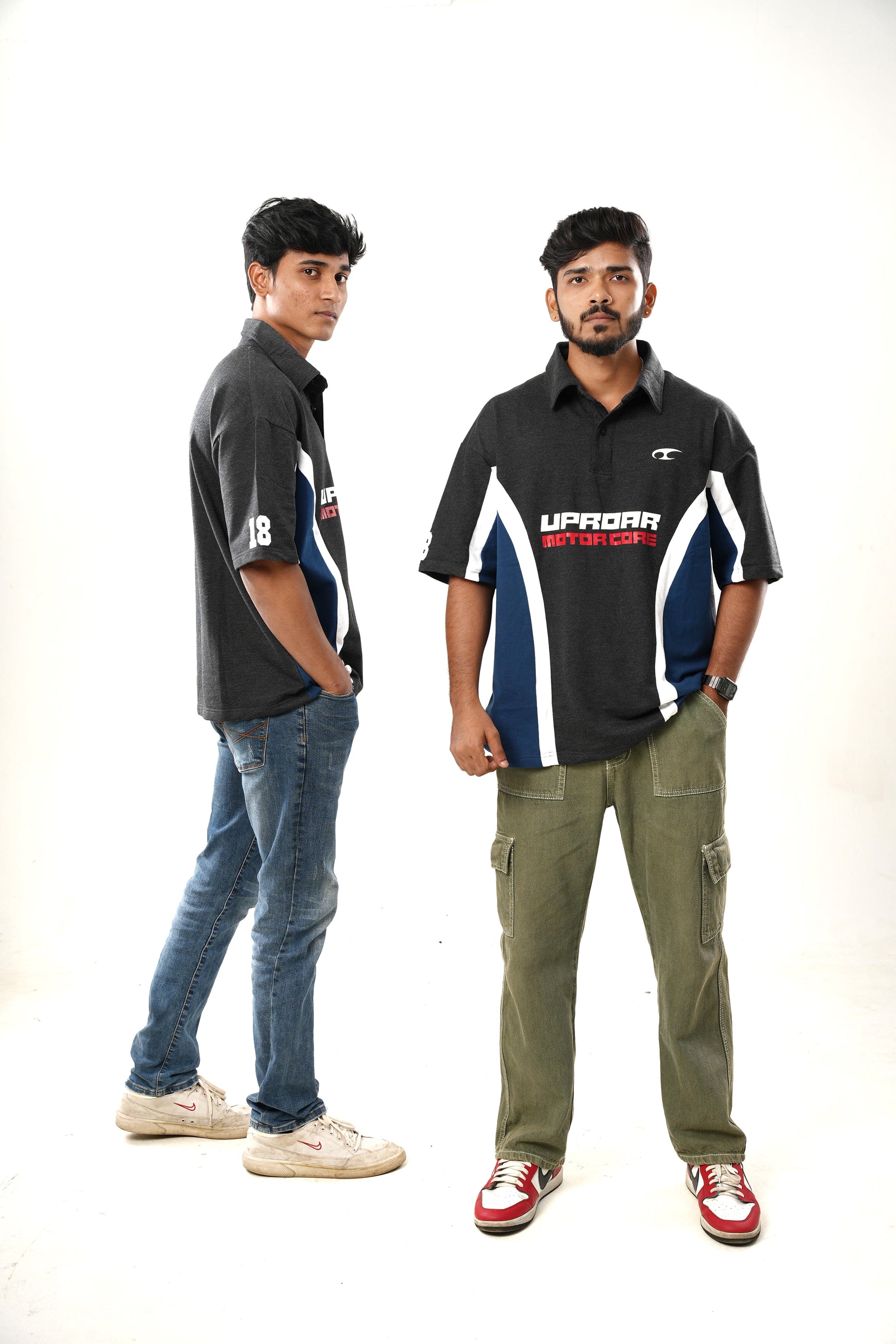 Motorcore oversized polo