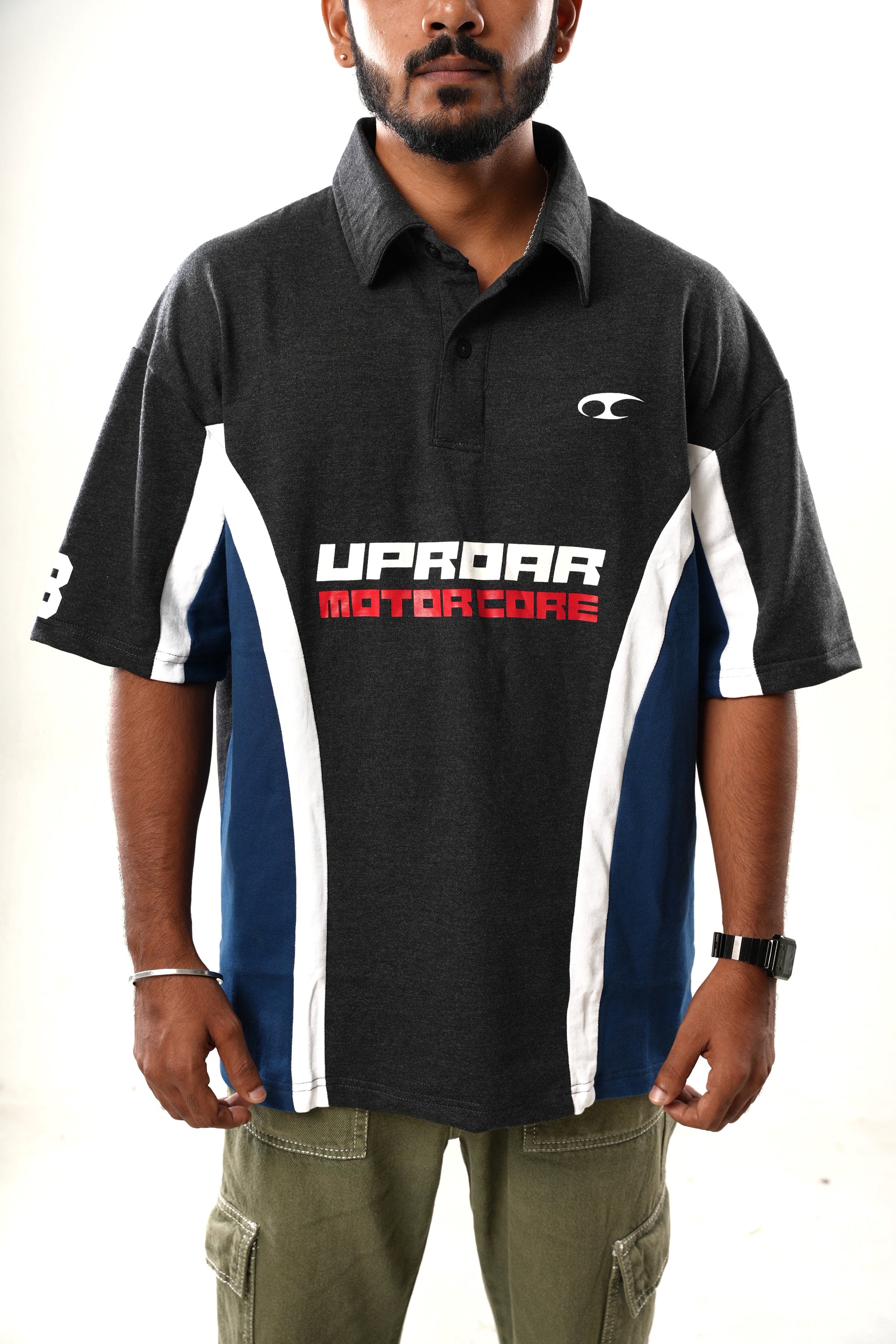 Motorcore oversized polo