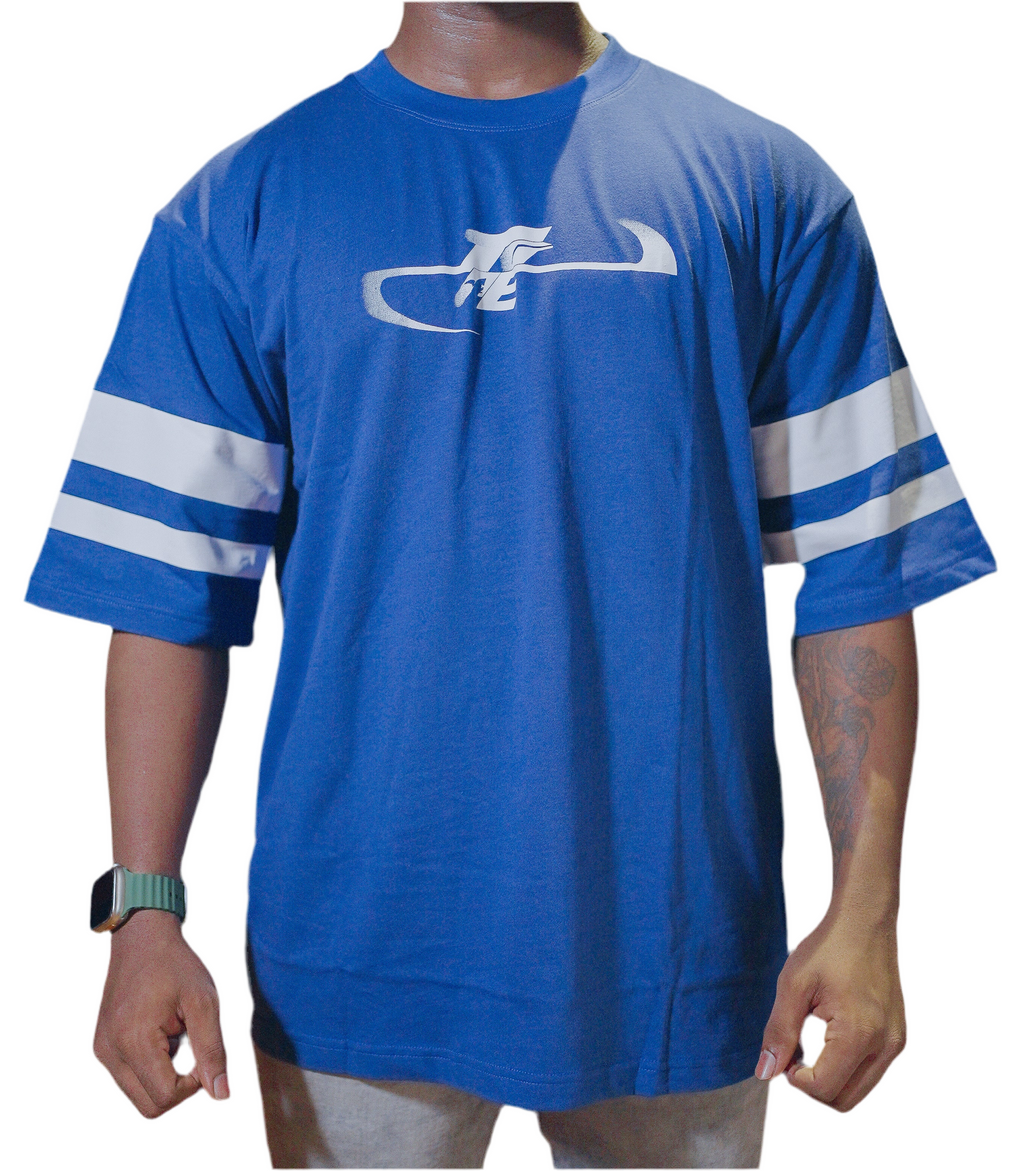 BLUE OVERSIZED TSHIRT